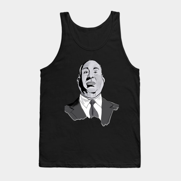 Hitchcock Tank Top by ajgoal